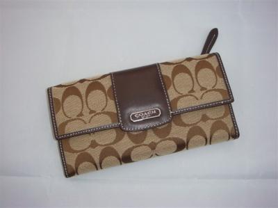 Coach Wallets - 42181 coffee/apricot